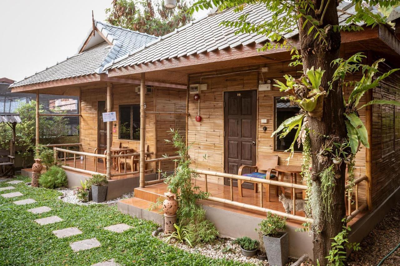 Boutique Hotel & Restaurant, Jaidee Bamboo Huts Csiangmaj Kültér fotó